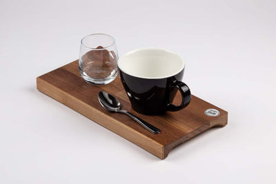 Kaffeebrett VINCENZO in Nussbaum