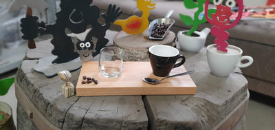 Kunst-Edition - Espressobrett