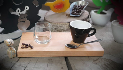 Espresso-MoNsTeR | "Chantal mit Herz" | Espressobrett