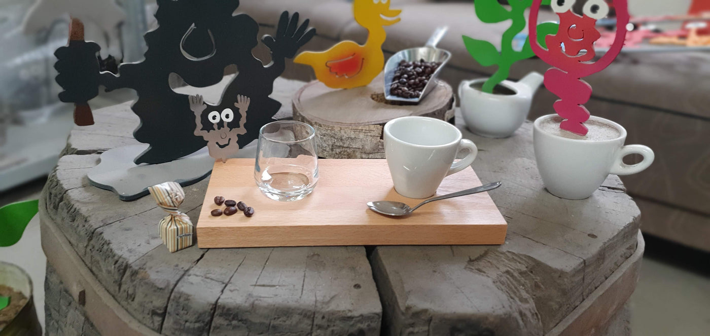 Kunst-Edition - Espressobrett