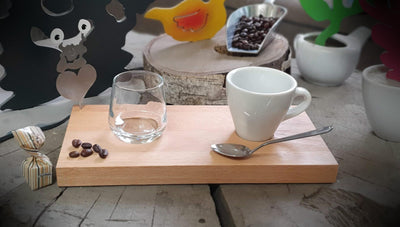 Espresso-MoNsTeR | "Chantal mit Herz" | Espressobrett