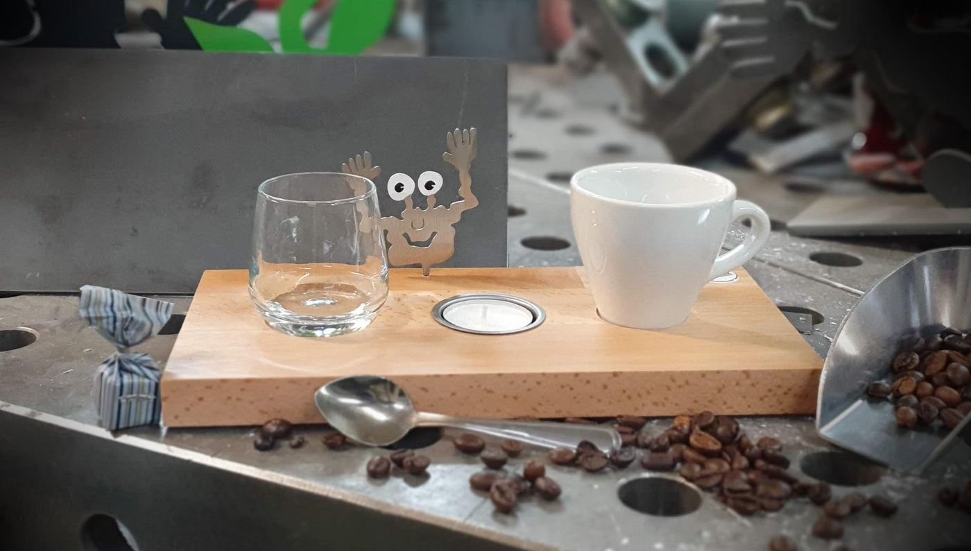 Espresso-MoNsTeR | "Happy Renate" | Espressobrett - Lumini