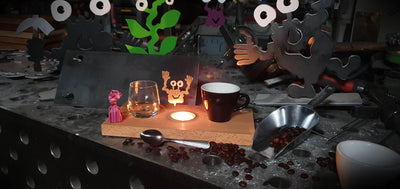 Espresso-MoNsTeR | "Happy Renate" | Espressobrett - Lumini