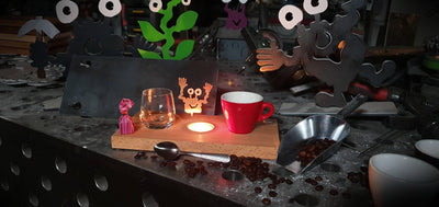 Espresso-MoNsTeR | "Happy Renate" | Espressobrett - Lumini