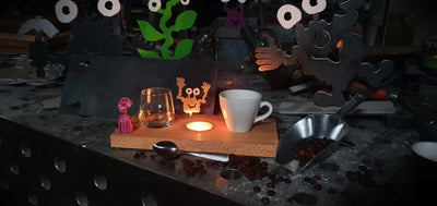 Espresso-MoNsTeR | "Happy Renate" | Espressobrett - Lumini