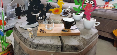 Kunst-Edition - Espressobrett