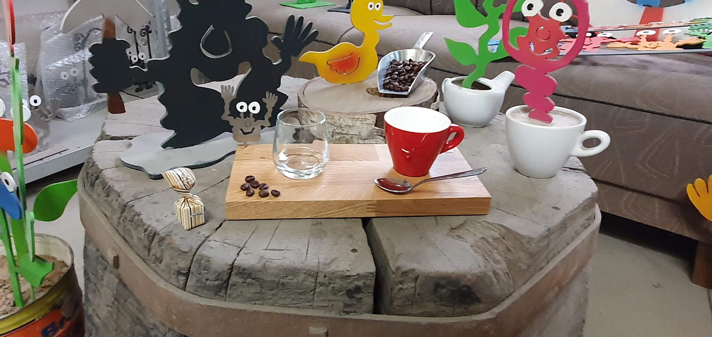 Kunst-Edition - Espressobrett