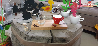 Kunst-Edition - Espressobrett