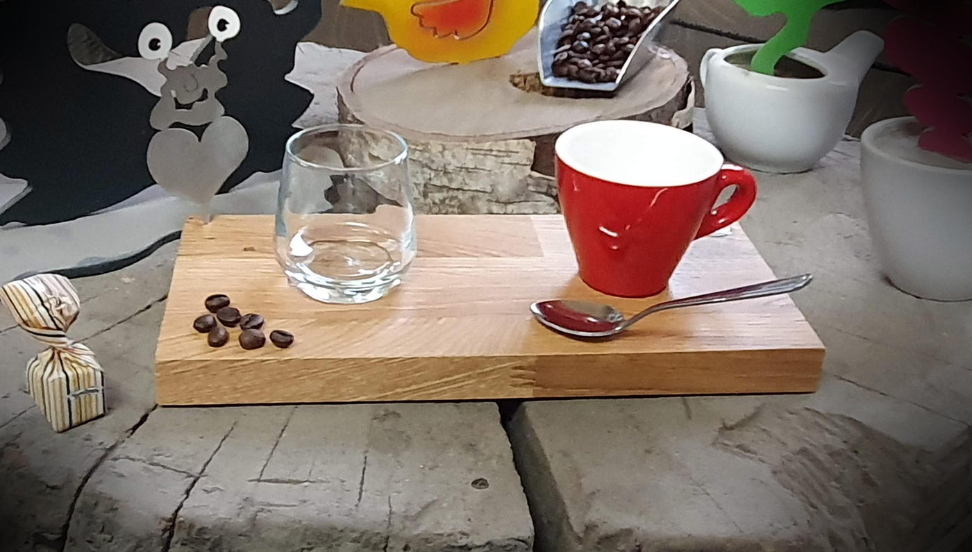 Espresso-MoNsTeR | "Chantal mit Herz" | Espressobrett