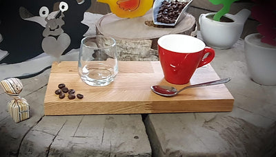 Espresso-MoNsTeR | "Chantal mit Herz" | Espressobrett