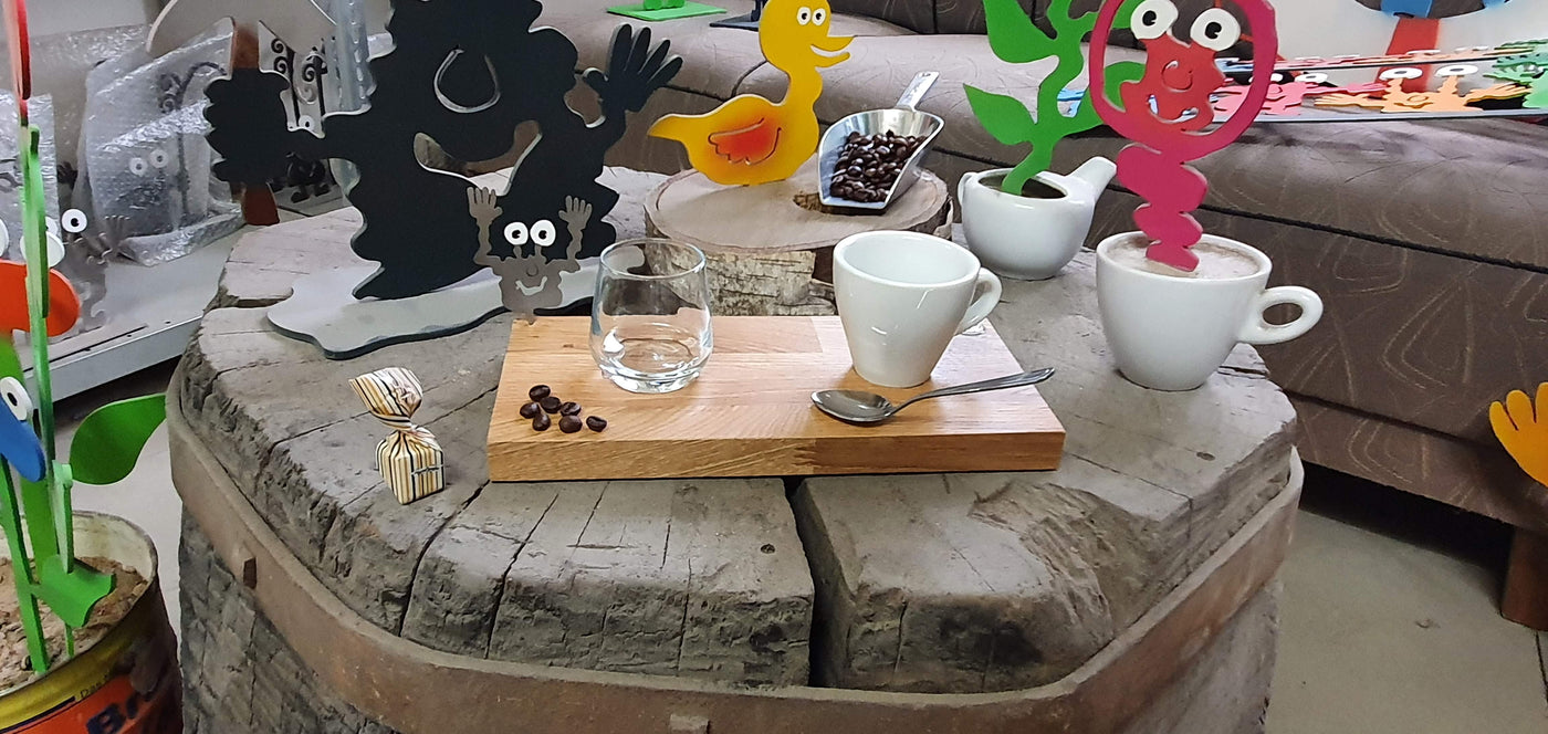 Kunst-Edition - Espressobrett