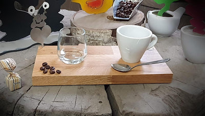 Espresso-MoNsTeR | "Chantal mit Herz" | Espressobrett