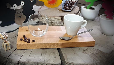 Espresso-MoNsTeR | "Chantal mit Herz" | Espressobrett