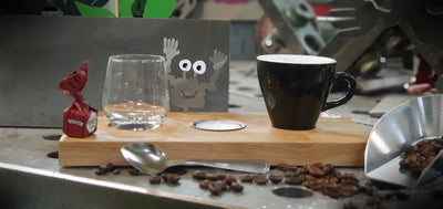Espresso-MoNsTeR | "Happy Renate" | Espressobrett - Lumini