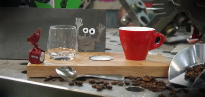 Espresso-MoNsTeR | "Happy Renate" | Espressobrett - Lumini