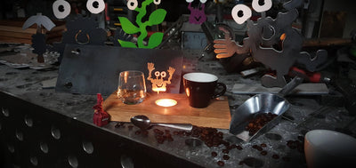 Espresso-MoNsTeR | "Happy Renate" | Espressobrett - Lumini