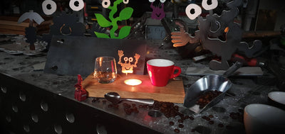 Espresso-MoNsTeR | "Happy Renate" | Espressobrett - Lumini