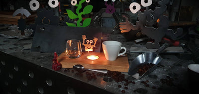 Espresso-MoNsTeR | "Happy Renate" | Espressobrett - Lumini