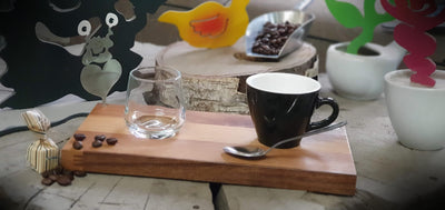 Espresso-MoNsTeR | "Chantal mit Herz" | Espressobrett