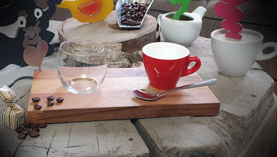 Espresso-MoNsTeR | "Chantal mit Herz" | Espressobrett