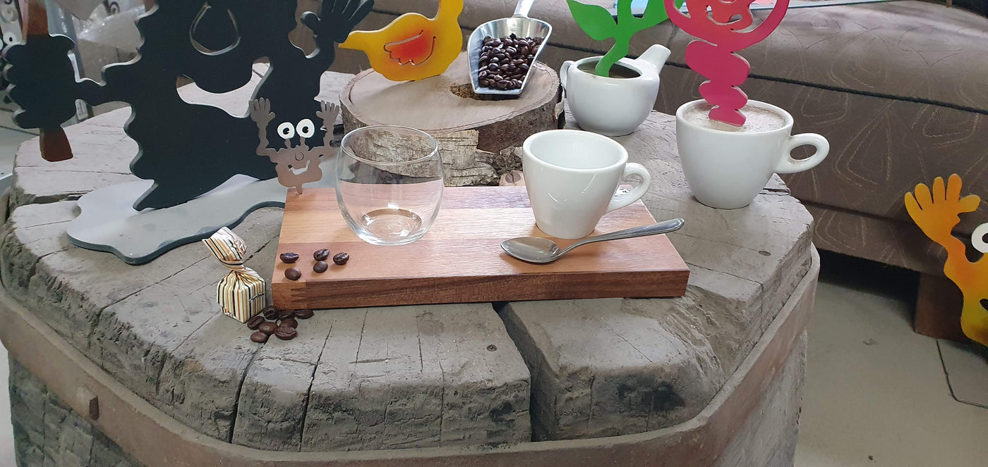 Kunst-Edition - Espressobrett