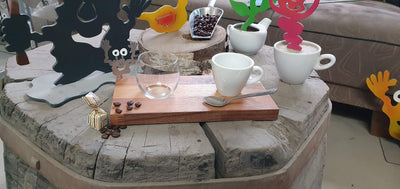 Kunst-Edition - Espressobrett