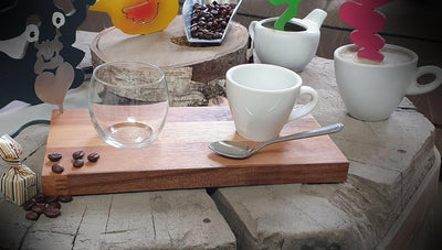 Espresso-MoNsTeR | "Chantal mit Herz" | Espressobrett