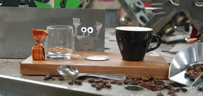 Espresso-MoNsTeR | "Happy Renate" | Espressobrett - Lumini