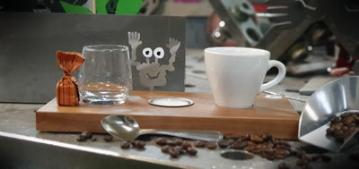 Espresso-MoNsTeR | "Happy Renate" | Espressobrett - Lumini