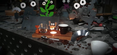 Espresso-MoNsTeR | "Happy Renate" | Espressobrett - Lumini