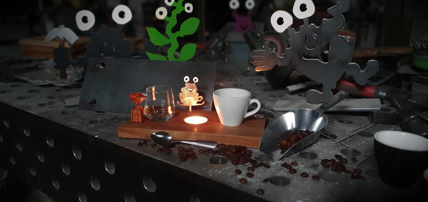 Espresso-MoNsTeR | "Espresso-Gabi" | Espressobrett - Lumini