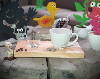 Espresso-MoNsTeR | "Happy Renate" | Kaffeebrett