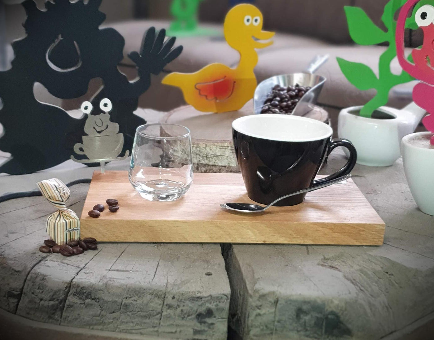 Espresso-MoNsTeR | "Espresso-Gabi" | Kaffeebrett