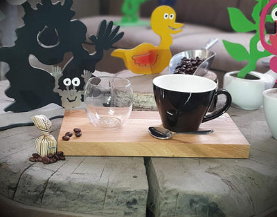 Espresso-MoNsTeR | "Happy Renate" | Kaffeebrett
