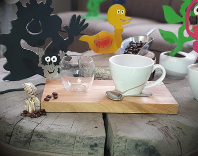 Espresso-MoNsTeR | "Happy Renate" | Kaffeebrett