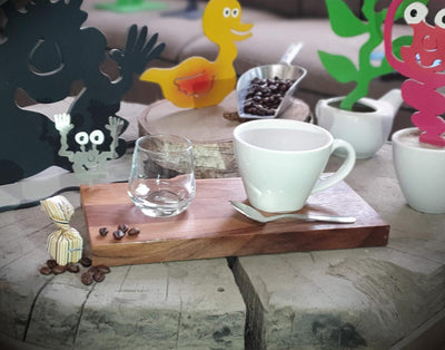 Espresso-MoNsTeR | "Happy Renate" | Kaffeebrett
