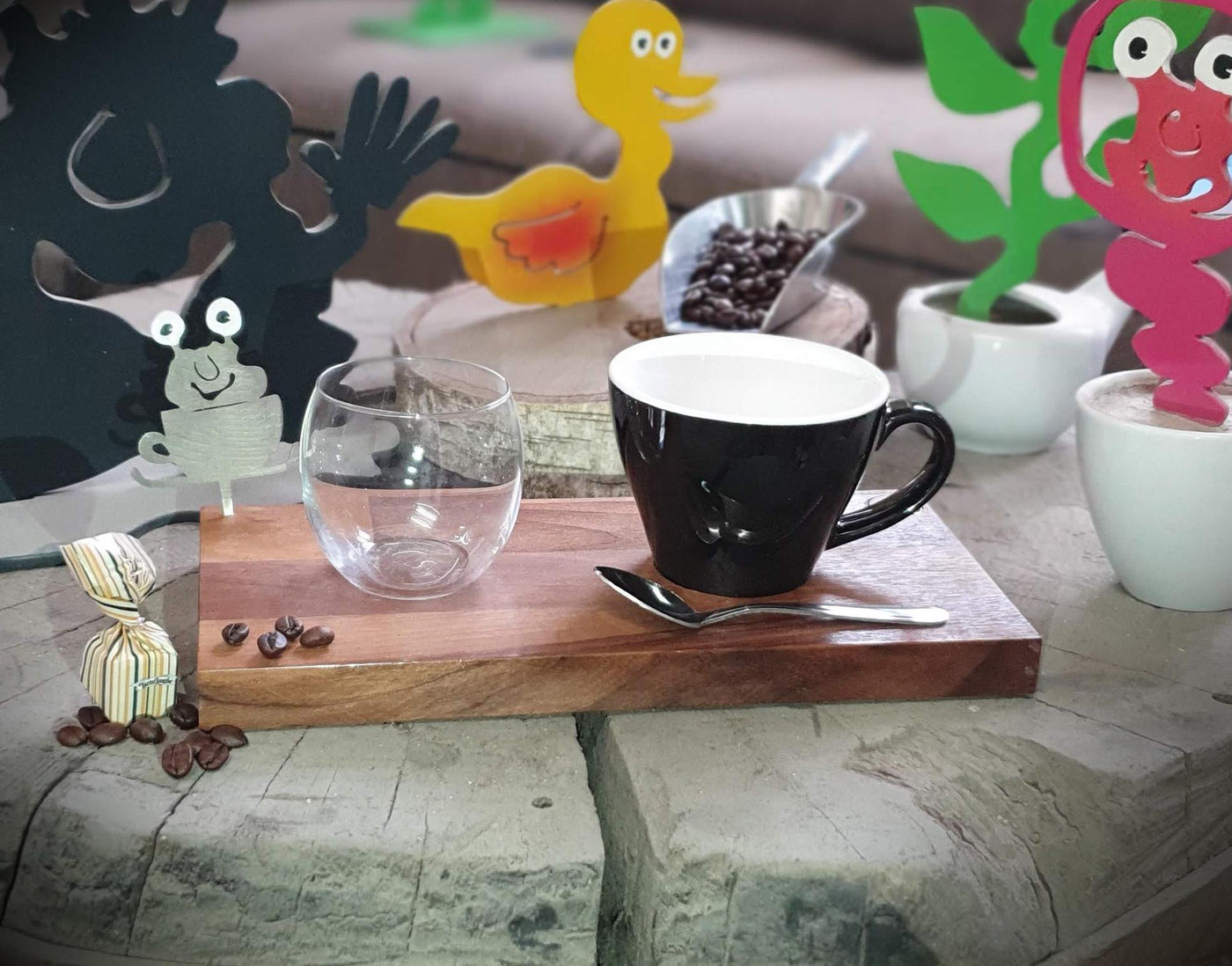 Espresso-MoNsTeR | "Espresso-Gabi" | Kaffeebrett