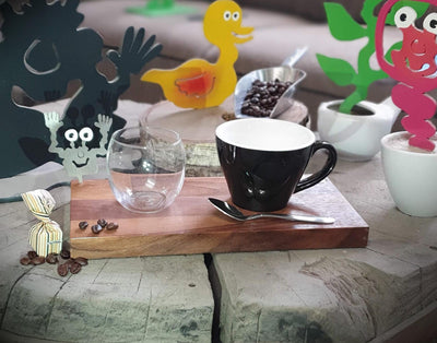 Espresso-MoNsTeR | "Happy Renate" | Kaffeebrett