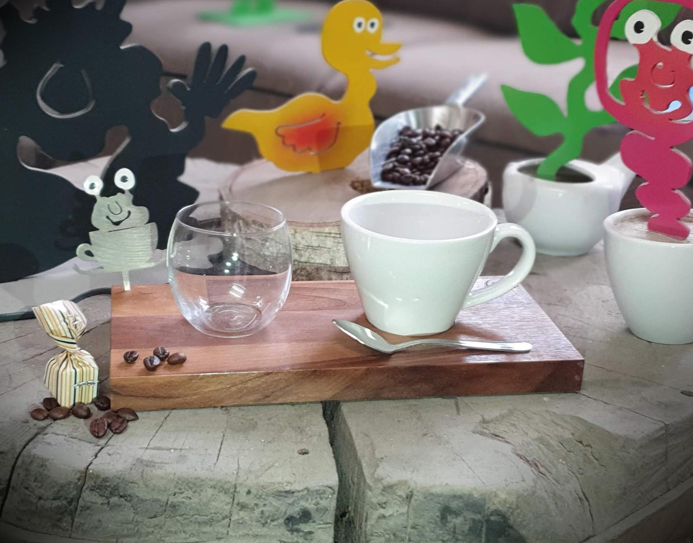 Espresso-MoNsTeR | "Espresso-Gabi" | Kaffeebrett