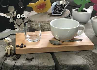 Espresso-MoNsTeR | "Helga mit Blume" | Cappuccinobrett