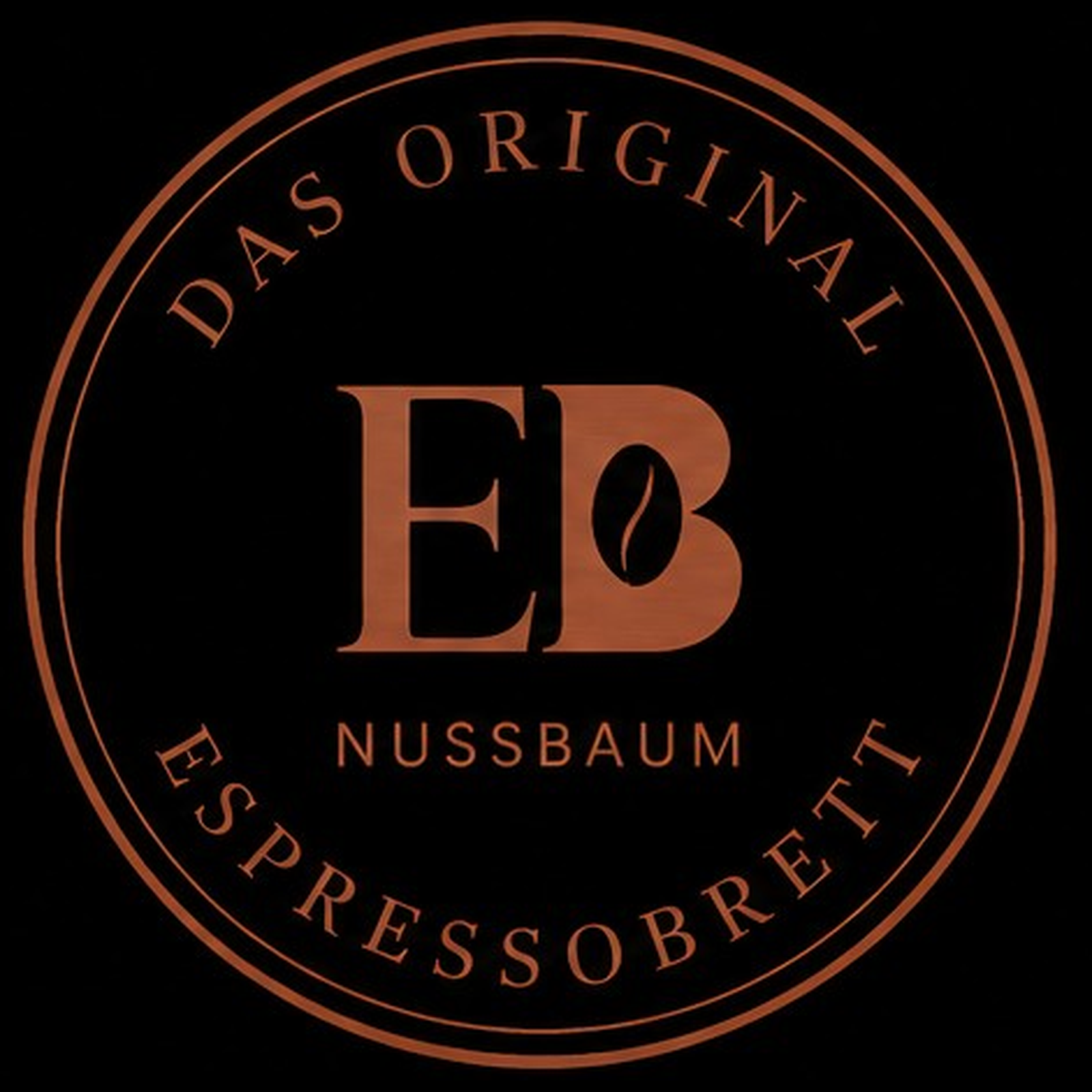 Original Espressobrett Signet – Nussbaum